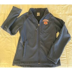 Auburn Tigers Softshell Jacket Full Zip Fleece Lined Women's Medium